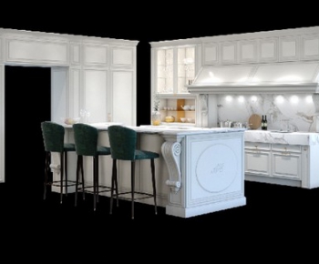 European Style Kitchen Cabinet-ID:337863154