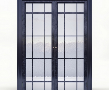 Modern Solid Wood Door-ID:603213129