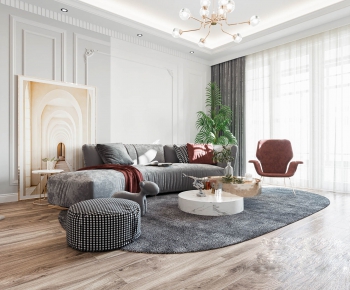 Nordic Style A Living Room-ID:808967745