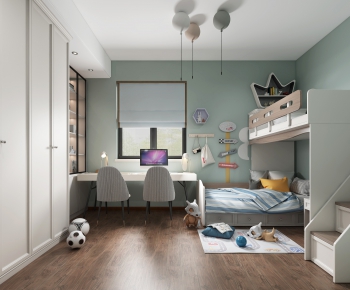 Nordic Style Children's Room-ID:749982473