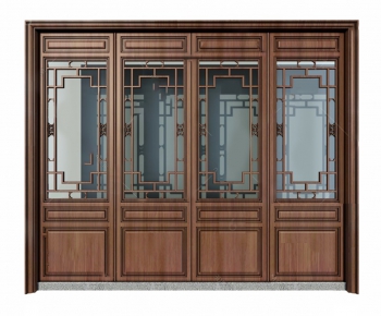 Chinese Style Double Door-ID:299581141