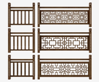 New Chinese Style Guardrail-ID:899905998