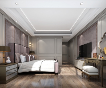 Simple European Style Bedroom-ID:197273495