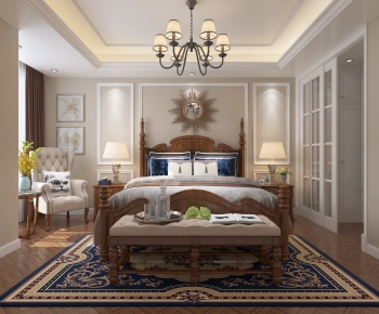 American Style Bedroom-ID:867491659