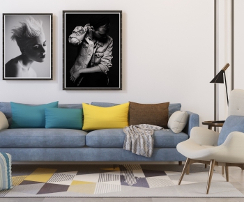 Nordic Style Sofa Combination-ID:777518434