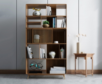 New Chinese Style Bookcase-ID:213038618