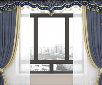 Simple European Style The Curtain-ID:833323524