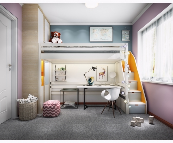 Nordic Style Children's Room-ID:984519983