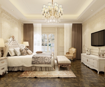 European Style Bedroom-ID:563234631