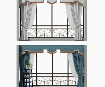 Simple European Style The Curtain-ID:111769854