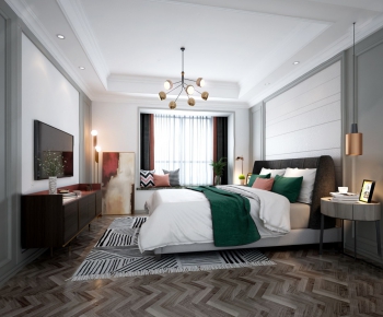 Nordic Style Bedroom-ID:306447978