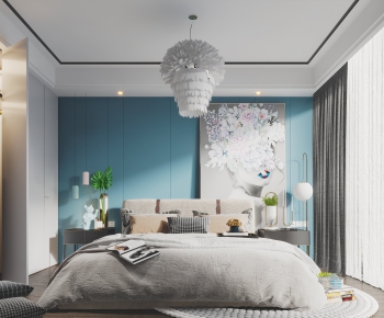 Nordic Style Bedroom-ID:536803387