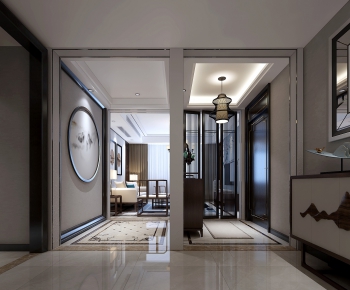 New Chinese Style Hallway-ID:314159951