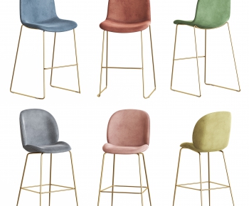 Nordic Style Bar Chair-ID:645796716