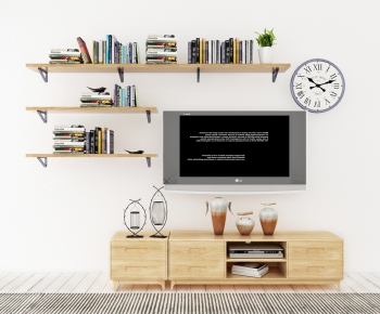 Nordic Style TV Cabinet-ID:383522233