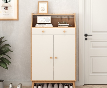 Nordic Style Shoe Cabinet-ID:116015161
