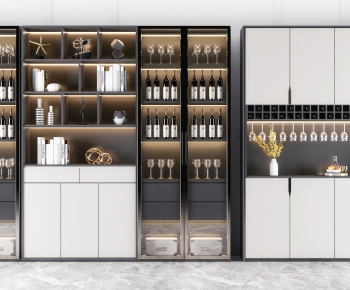 Modern Wine Cabinet-ID:794408717