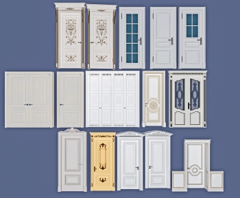 Simple European Style Door-ID:446743388