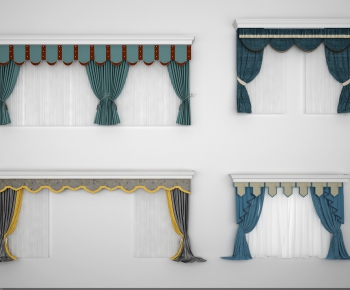 New Chinese Style The Curtain-ID:341474329