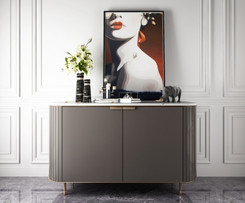 Modern Side Cabinet/Entrance Cabinet-ID:383281747