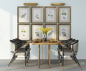 Modern Dining Table And Chairs-ID:587331574