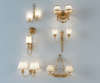 Simple European Style Wall Lamp-ID:599566763