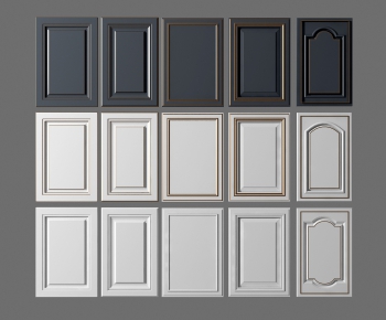 Simple European Style Door Panel-ID:569050992