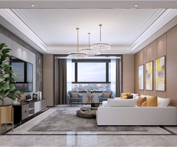 Hong Kong Style A Living Room-ID:380749245