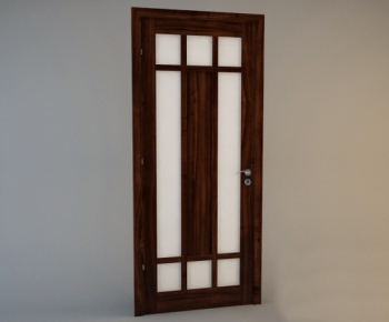 Modern Solid Wood Door-ID:916269633