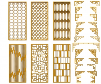 New Chinese Style Partition-ID:615731155