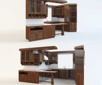 European Style Kitchen Cabinet-ID:174044416