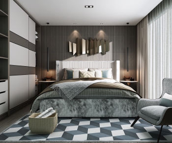 Modern Bedroom-ID:699077354
