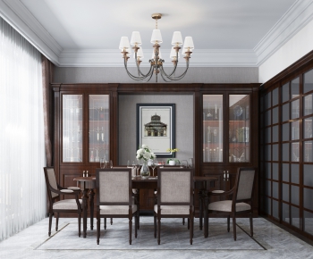 American Style Dining Room-ID:262883143