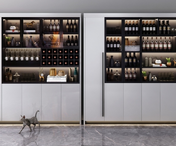 Modern Wine Cabinet-ID:665119673