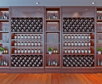 New Chinese Style Wine Cabinet-ID:958453985