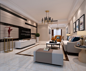 Modern A Living Room-ID:942161571