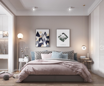 Nordic Style Bedroom-ID:698332599