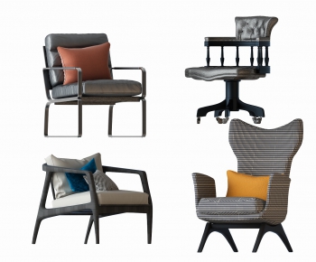 Simple European Style Lounge Chair-ID:173253988