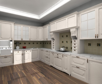 European Style Kitchen Cabinet-ID:622010182