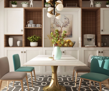 Nordic Style Dining Room-ID:939147447