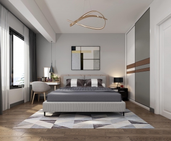 Nordic Style Bedroom-ID:805429771