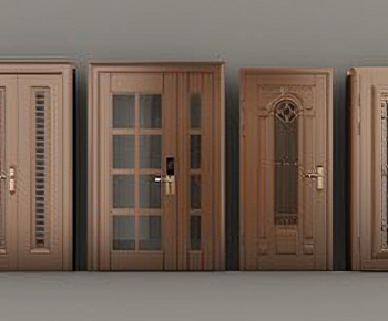  Solid Wood Door-ID:973615897