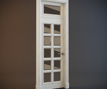 Modern Solid Wood Door-ID:236464272