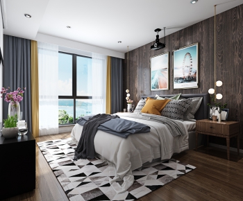 Nordic Style Bedroom-ID:625327175