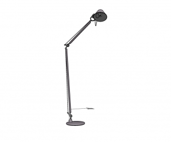 Industrial Style Floor Lamp-ID:595343417