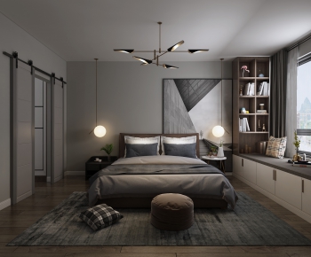 Modern Bedroom-ID:911501351