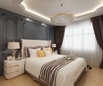 Post Modern Style Bedroom-ID:825587649