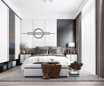 Modern Bedroom-ID:402856993