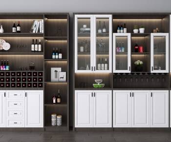 Modern Wine Cabinet-ID:117129891