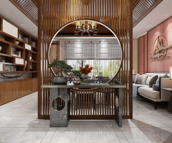New Chinese Style Reception Room-ID:717398636